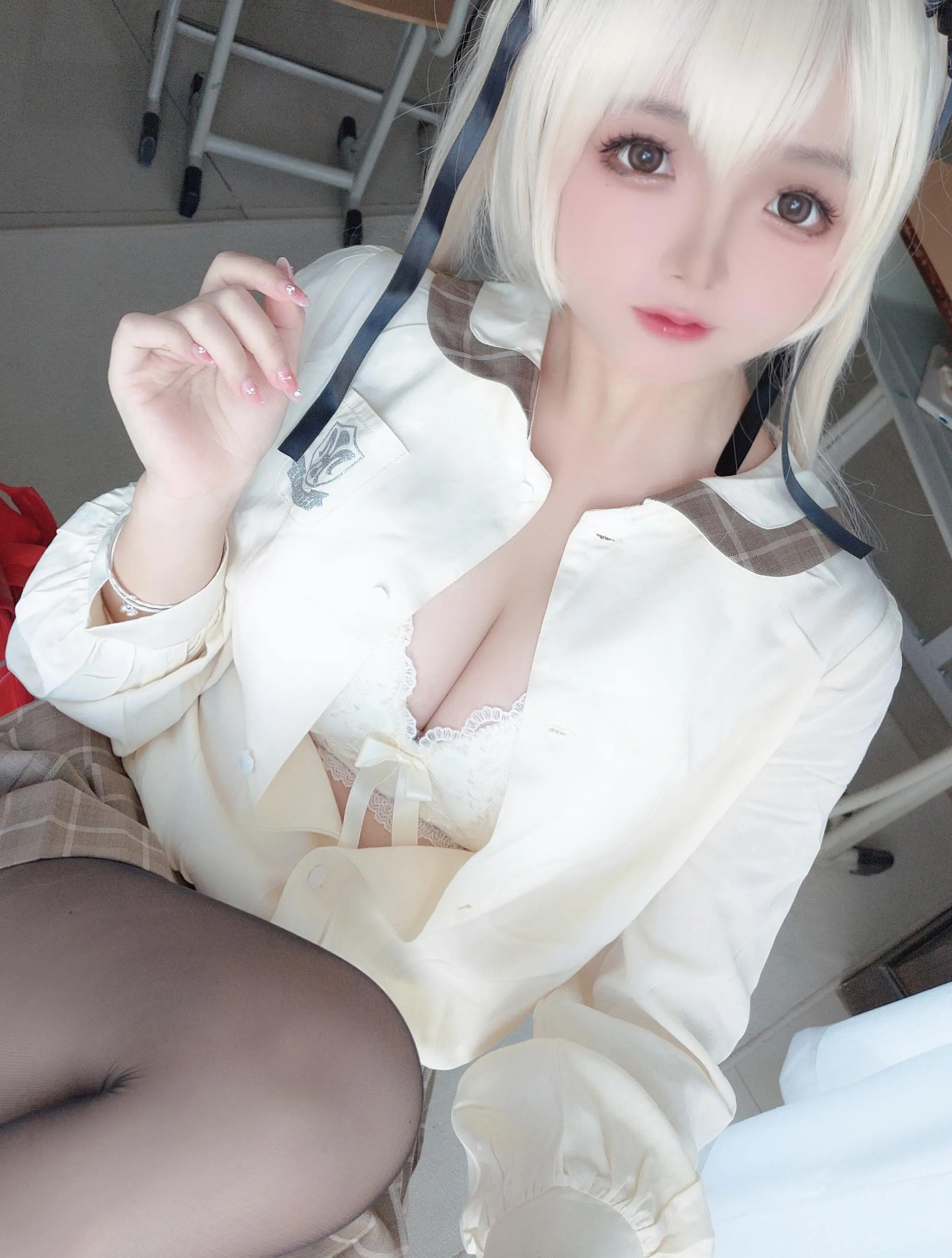 日奈娇 – NO.44 穹妹-穹妹自拍 [45P]插图7